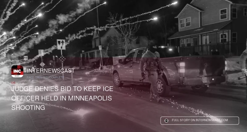 Judge Denies Bid to Keep ICE Officer Held in Minneapolis Shooting - Internewscast Journal