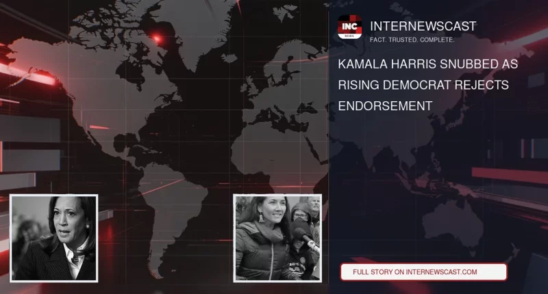 Kamala Harris Snubbed as Rising Democrat Rejects Endorsement - Internewscast Journal