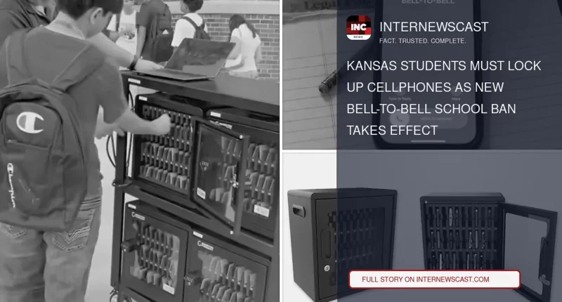 Kansas Students Must Lock Up Cellphones as New Bell-to-Bell School Ban Takes Effect - Internewscast Journal