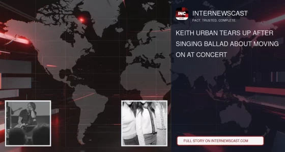 Keith Urban Tears Up After Singing Ballad About Moving On at Concert - Internewscast Journal