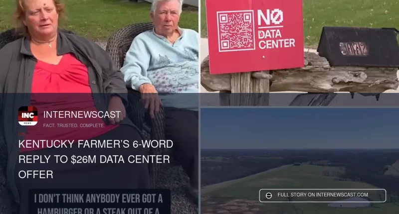 Kentucky Farmer’s 6-Word Reply to $26M Data Center Offer - Internewscast Journal