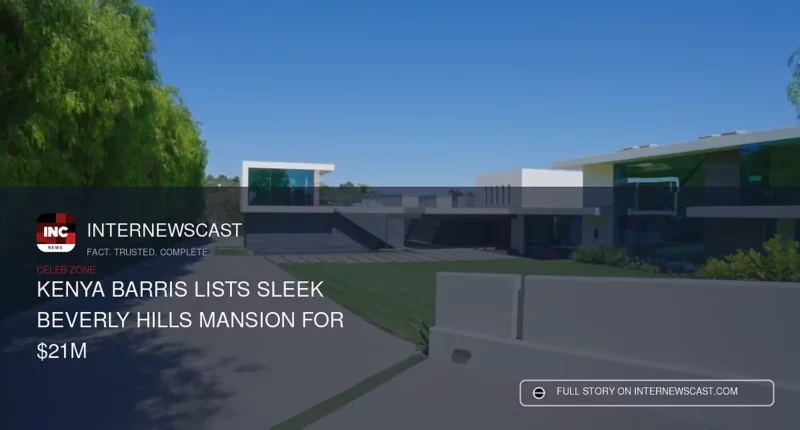Kenya Barris Lists Sleek Beverly Hills Mansion for $21M - Internewscast Journal