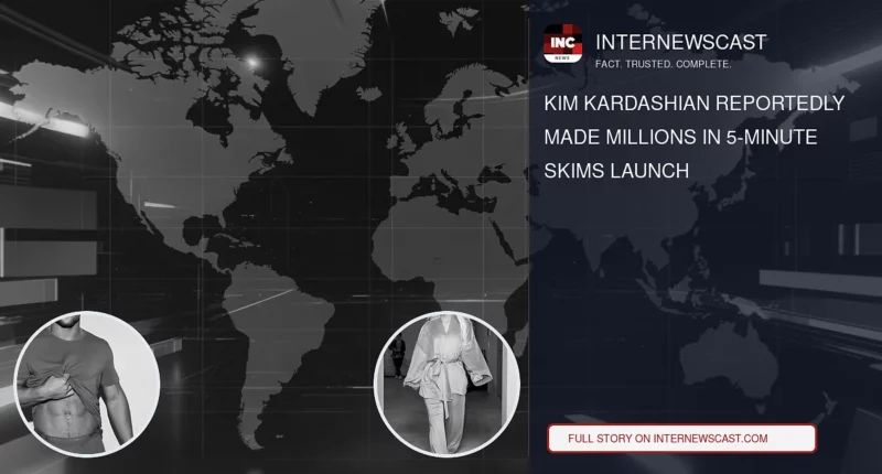 Kim Kardashian Reportedly Made Millions in 5-Minute SKIMS Launch - Internewscast Journal