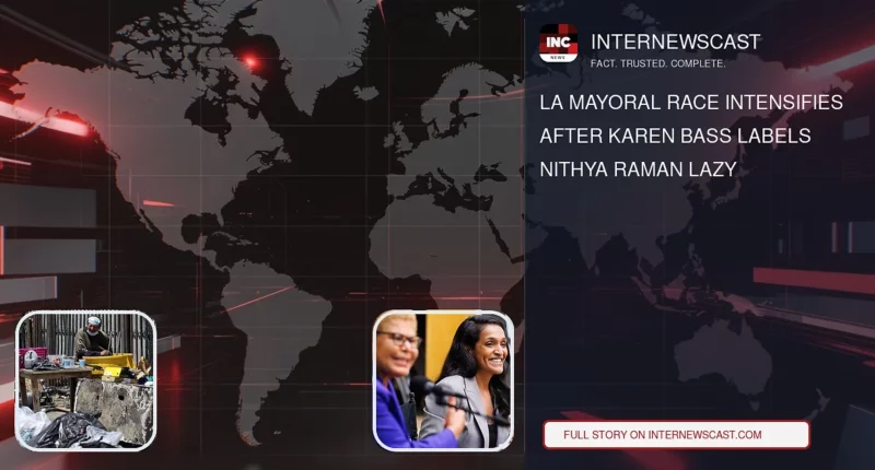 LA Mayoral Race Intensifies After Karen Bass Labels Nithya Raman Lazy - Internewscast Journal
