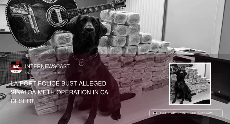 LA Port Police Bust Alleged Sinaloa Meth Operation in CA Desert - Internewscast Journal