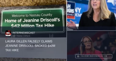 Laura Gillen Falsely Claims Jeanine Driscoll Backed $42M Tax Hike - Internewscast Journal