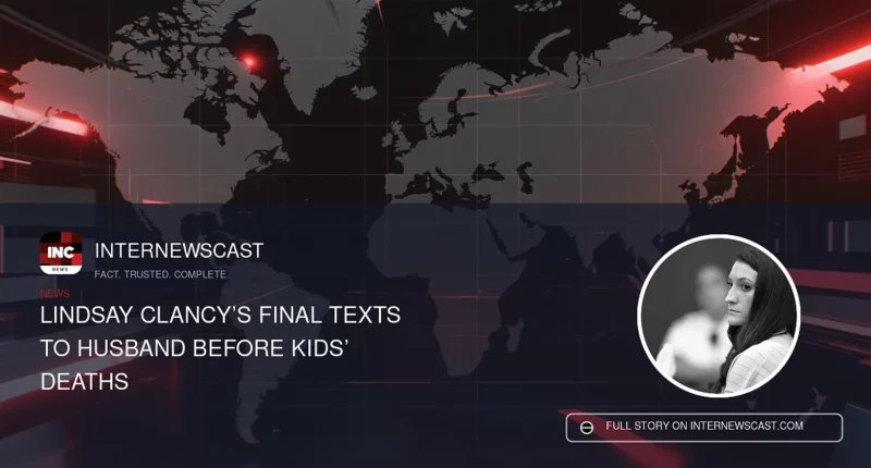 Lindsay Clancy’s Final Texts to Husband Before Kids’ Deaths - Internewscast Journal