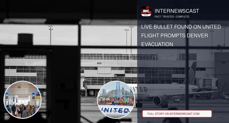 Live Bullet Found on United Flight Prompts Denver Evacuation - Internewscast Journal