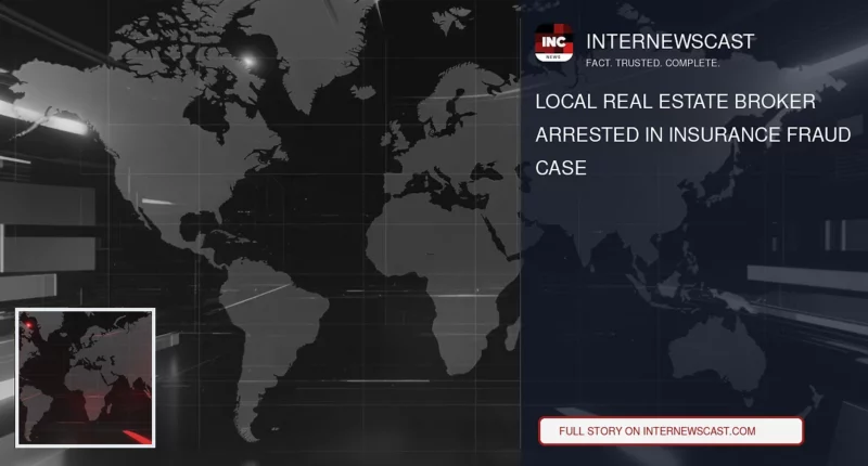 Local Real Estate Broker Arrested in Insurance Fraud Case - Internewscast Journal