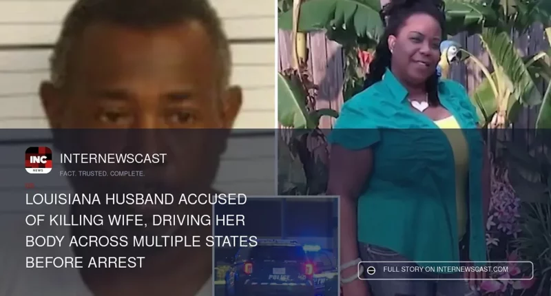 Louisiana Husband Accused of Killing Wife, Driving Her Body Across Multiple States before Arrest - Internewscast Journal