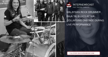 Malaysian Rock Drummer Raja Talib Dies After Collapsing Onstage During Live Performance - Internewscast Journal