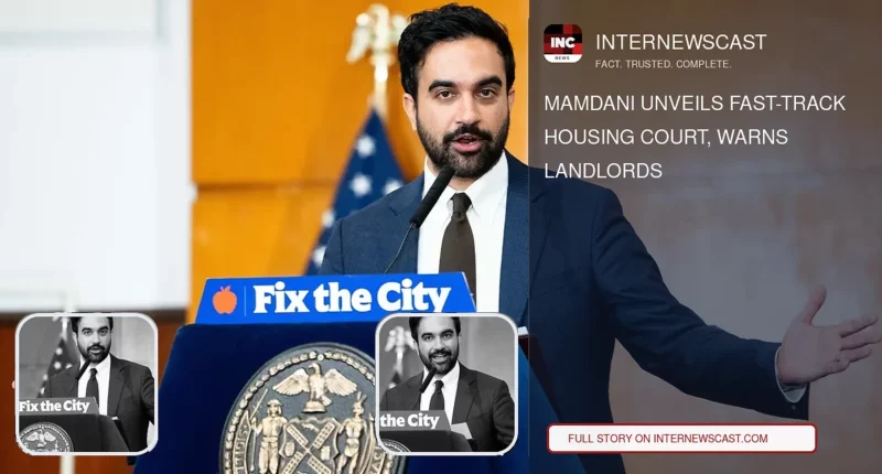 Mamdani Unveils Fast-Track Housing Court, Warns Landlords - Internewscast Journal