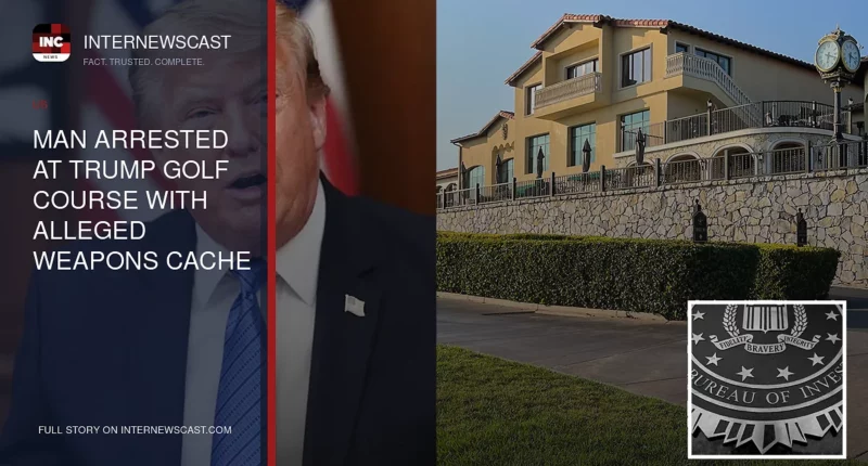 Man Arrested at Trump Golf Course With Alleged Weapons Cache - Internewscast Journal