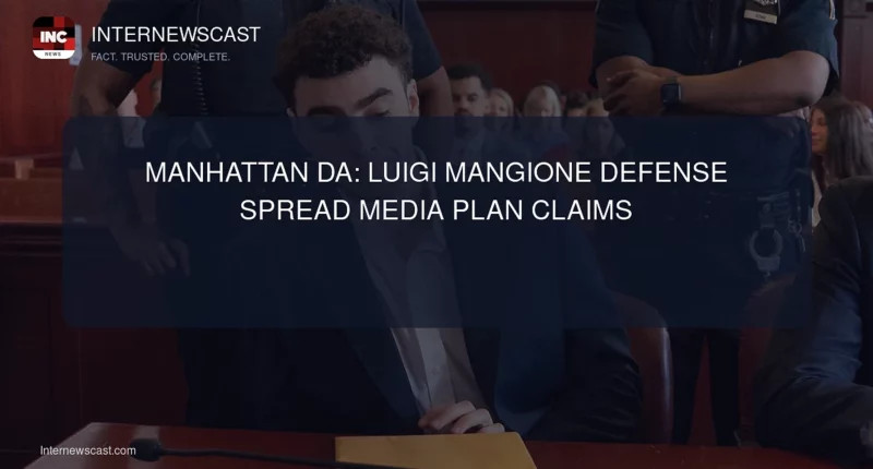 Manhattan DA: Luigi Mangione Defense Spread Media Plan Claims - Internewscast Journal