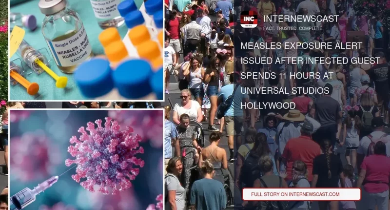 Measles Exposure Alert Issued After Infected Guest Spends 11 Hours at Universal Studios Hollywood - Internewscast Journal