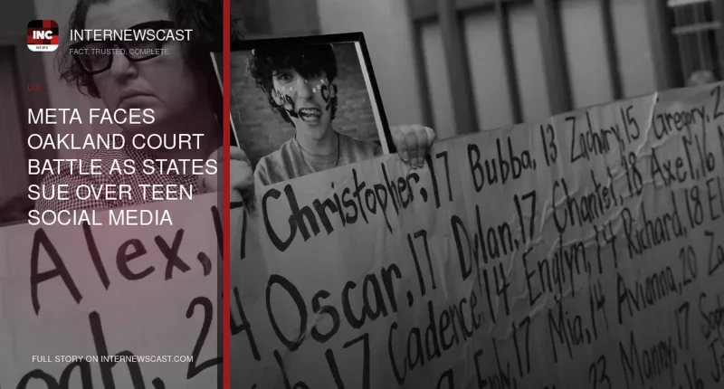 Meta Faces Oakland Court Battle as States Sue Over Teen Social Media Use - Internewscast Journal
