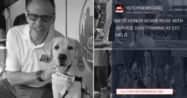 Mets Honor Howie Rose With Service Dog Training at Citi Field - Internewscast Journal