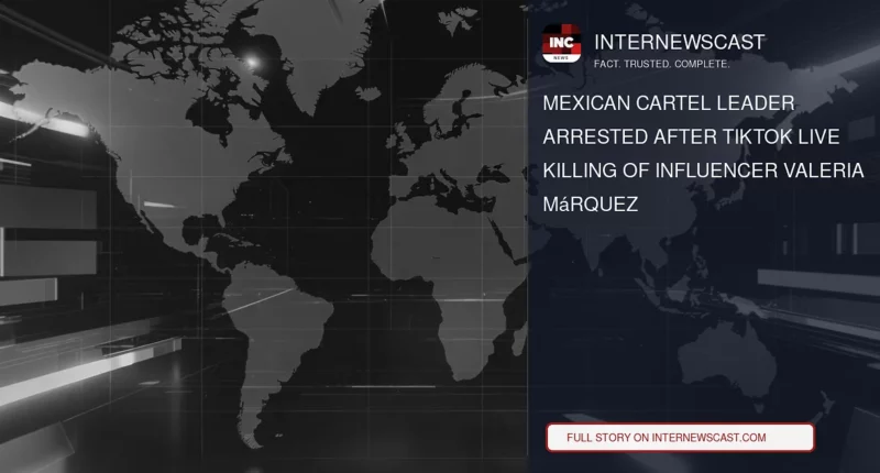 Mexican Cartel Leader Arrested After TikTok Live Killing of Influencer Valeria Márquez - Internewscast Journal