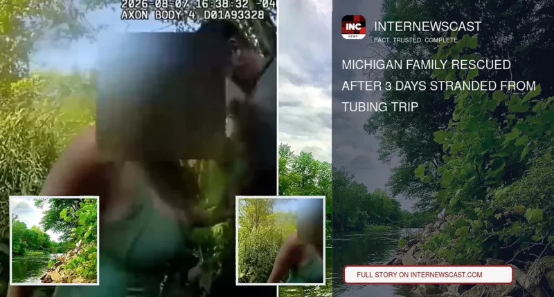 Michigan Family Rescued After 3 Days Stranded From Tubing Trip - Internewscast Journal