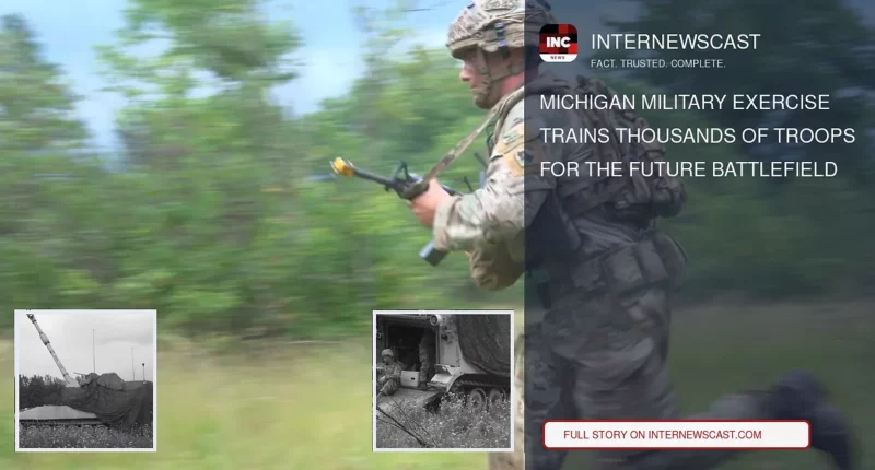 Michigan Military Exercise Trains Thousands of Troops for the Future Battlefield - Internewscast Journal