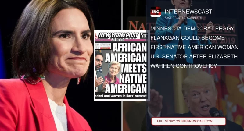 Minnesota Democrat Peggy Flanagan Could Become First Native American Woman U.S. Senator After Elizabeth Warren Controversy - Internewscast Journal