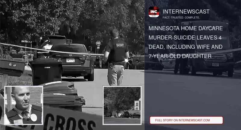 Minnesota Home Daycare Murder-Suicide Leaves 4 Dead, Including Wife and 7-Year-Old Daughter - Internewscast Journal