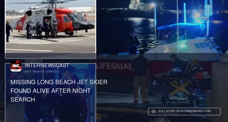Missing Long Beach Jet Skier Found Alive After Night Search - Internewscast Journal
