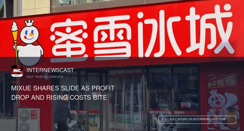 Mixue Shares Slide as Profit Drop and Rising Costs Bite - Internewscast Journal