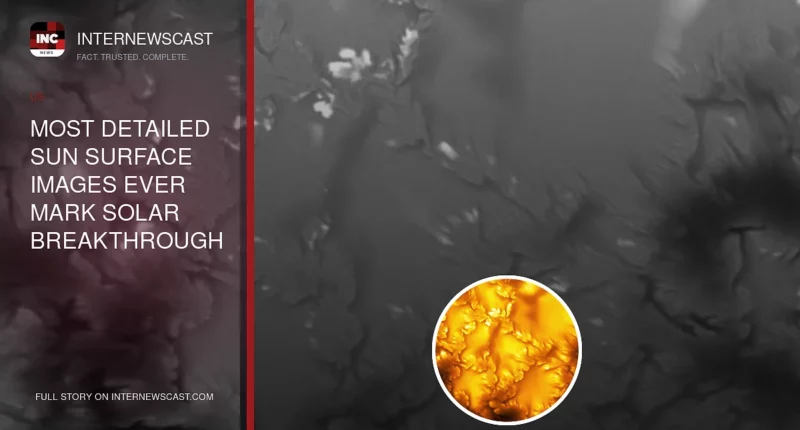 Most Detailed Sun Surface Images Ever Mark Solar Breakthrough - Internewscast Journal