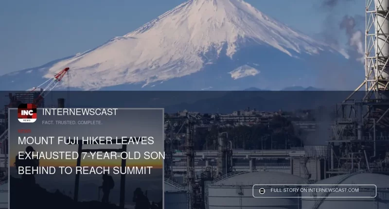 Mount Fuji Hiker Leaves Exhausted 7-Year-Old Son Behind to Reach Summit - Internewscast Journal