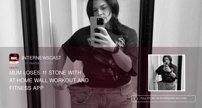 Mum Loses 11 Stone With At-Home Wall Workout and Fitness App - Internewscast Journal