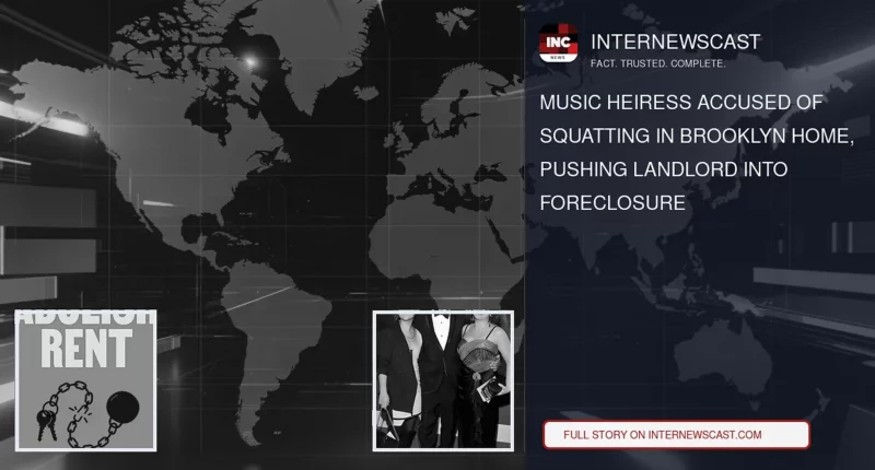 Music Heiress Accused of Squatting in Brooklyn Home, Pushing Landlord Into Foreclosure - Internewscast Journal
