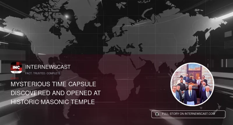 Mysterious Time Capsule Discovered and Opened at Historic Masonic Temple - Internewscast Journal