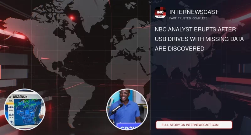 NBC Analyst Erupts After USB Drives With Missing Data Are Discovered - Internewscast Journal