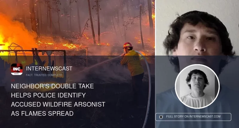 Neighbor’s Double Take Helps Police Identify Accused Wildfire Arsonist as Flames Spread - Internewscast Journal
