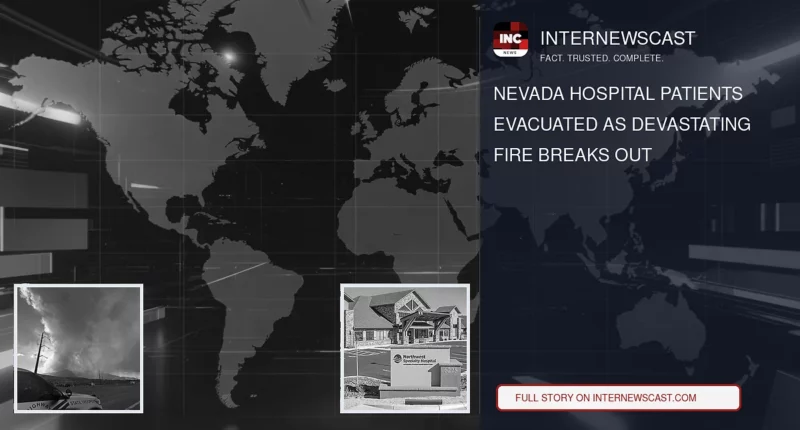 Nevada Hospital Patients Evacuated as Devastating Fire Breaks Out - Internewscast Journal