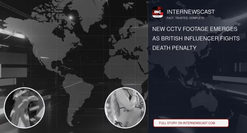 New CCTV Footage Emerges as British Influencer Fights Death Penalty - Internewscast Journal
