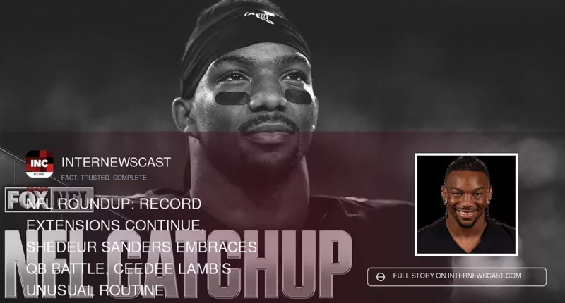 NFL Roundup: Record Extensions Continue, Shedeur Sanders Embraces QB Battle, CeeDee Lamb’s Unusual Routine - Internewscast Journal