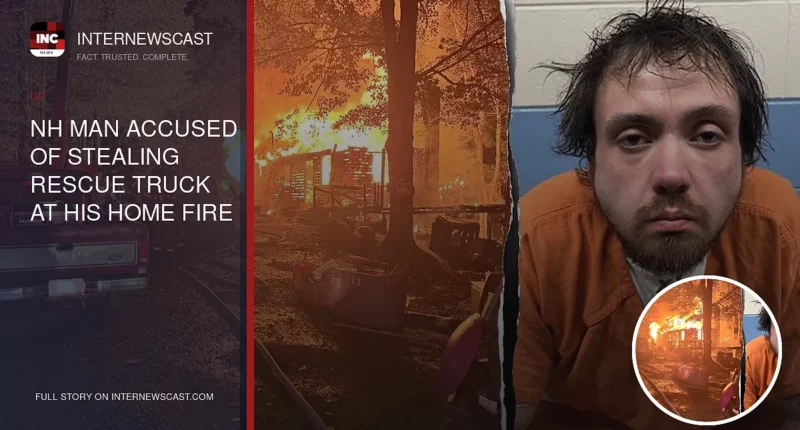 NH Man Accused of Stealing Rescue Truck at His Home Fire - Internewscast Journal