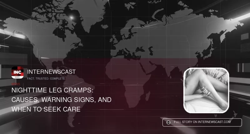 Nighttime Leg Cramps: Causes, Warning Signs, and When to Seek Care - Internewscast Journal