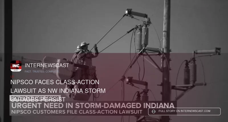 NIPSCO Faces Class-Action Lawsuit as NW Indiana Storm Outages Persist - Internewscast Journal