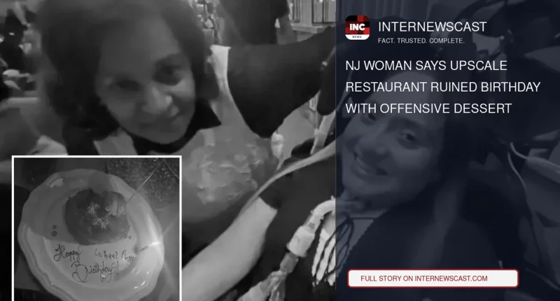 NJ Woman Says Upscale Restaurant Ruined Birthday With Offensive Dessert - Internewscast Journal