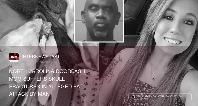 North Carolina DoorDash Mom Suffers Skull Fractures in Alleged Bat Attack by Man - Internewscast Journal