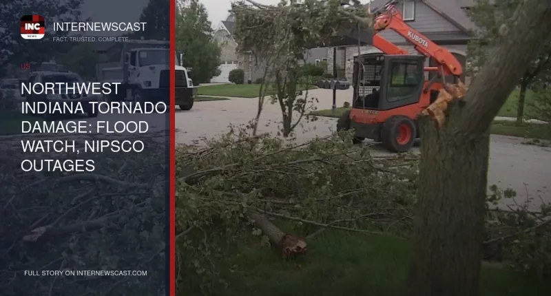 Northwest Indiana Tornado Damage: Flood Watch, NIPSCO Outages - Internewscast Journal