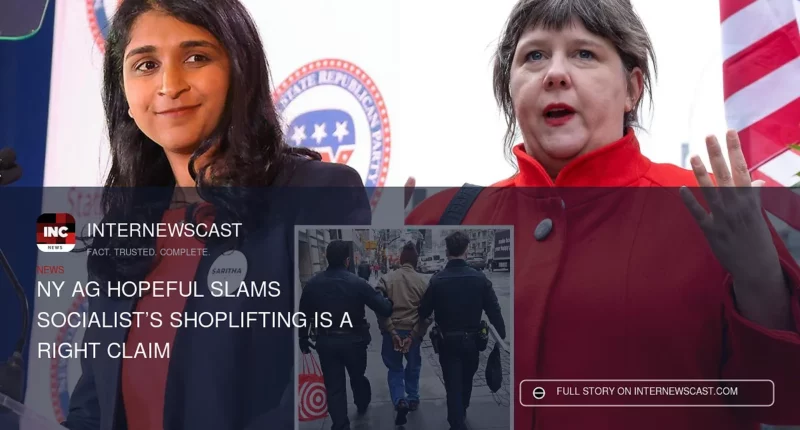 NY AG Hopeful Slams Socialist’s Shoplifting Is a Right Claim - Internewscast Journal