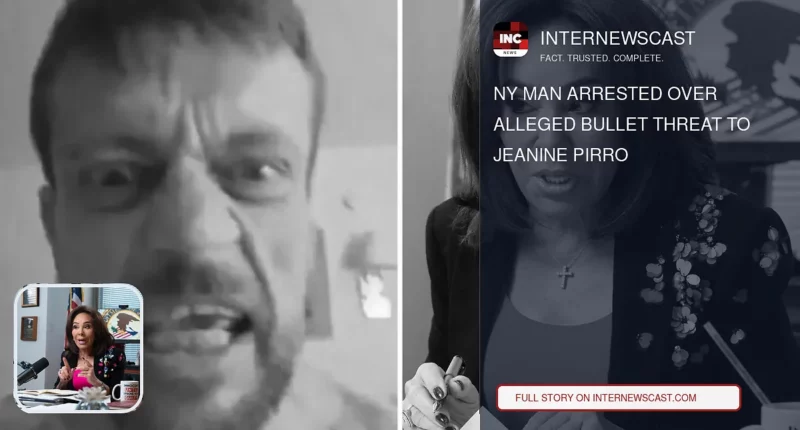 NY Man Arrested Over Alleged Bullet Threat to Jeanine Pirro - Internewscast Journal