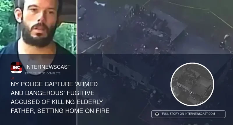 NY Police Capture ‘Armed and Dangerous’ Fugitive Accused of Killing Elderly Father, Setting Home on Fire - Internewscast Journal