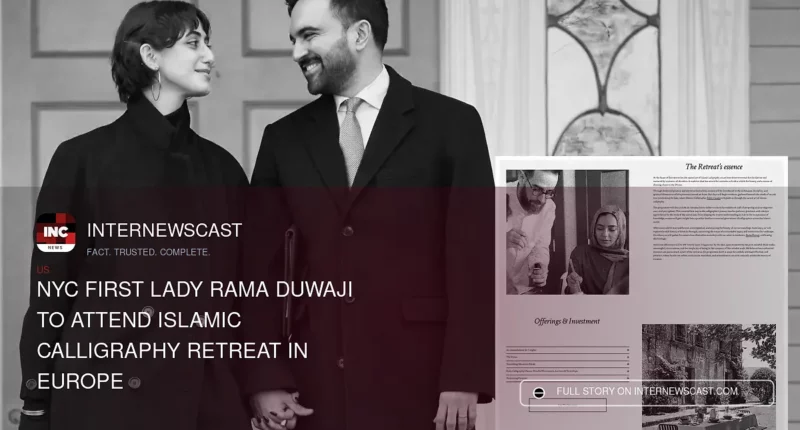 NYC First Lady Rama Duwaji to Attend Islamic Calligraphy Retreat in Europe - Internewscast Journal