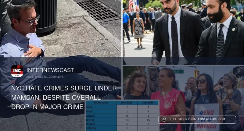 NYC Hate Crimes Surge Under Mamdani Despite Overall Drop in Major Crime - Internewscast Journal