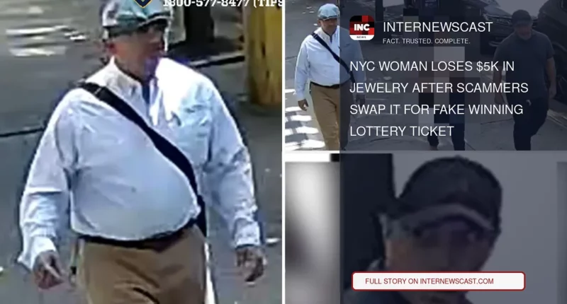 NYC Woman Loses $5K in Jewelry After Scammers Swap It for Fake Winning Lottery Ticket - Internewscast Journal